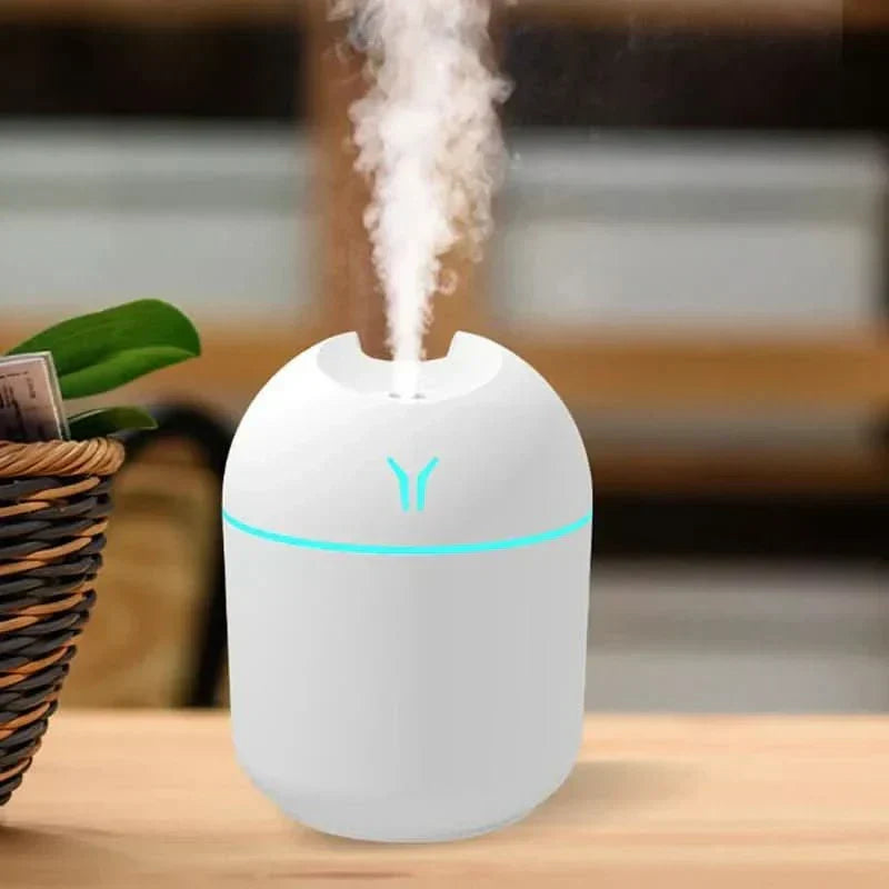 ZenMist 250 USB Mini Humidifier For Bedroom With Aromatherapy Quiet Compact