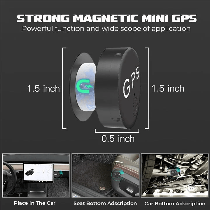NeoMag Mini magnetisk Bluetooth anti-tab enhed til værdigenstande og bagagesporing
