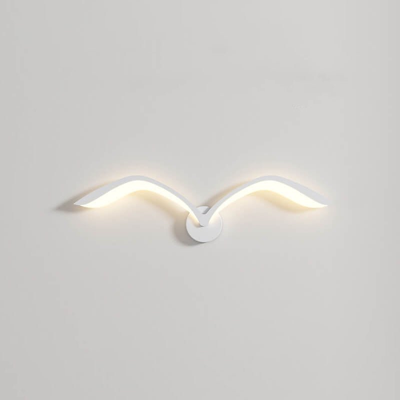 Aplique de Parede em Metal com Uma Luz LED, Estilo Moderno Minimalista