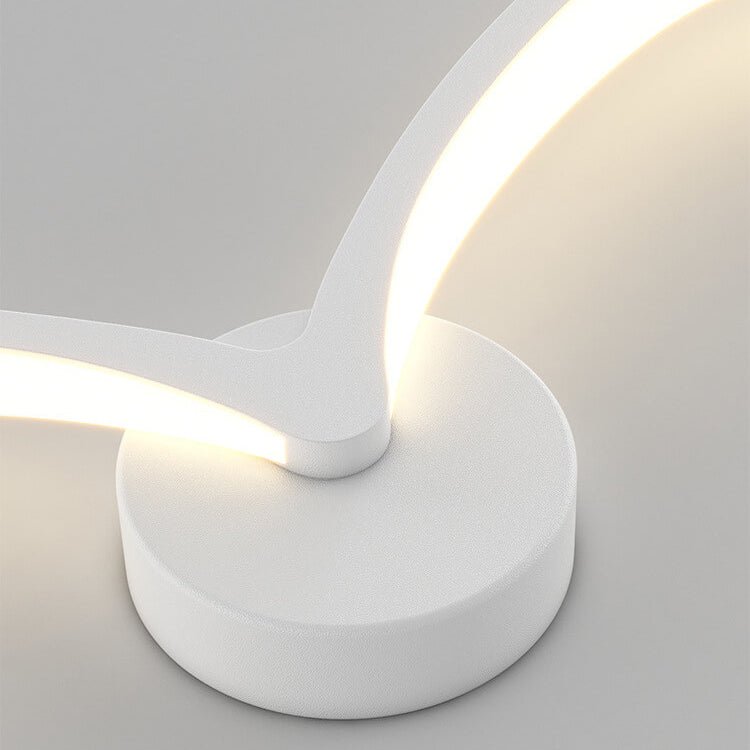 Aplique de Parede em Metal com Uma Luz LED, Estilo Moderno Minimalista