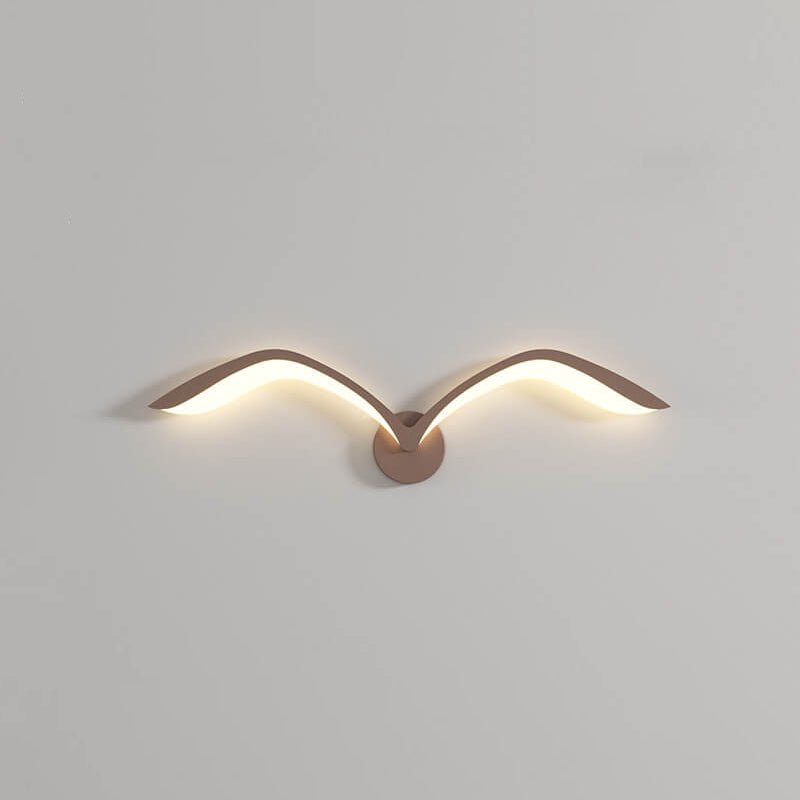Aplique de Parede em Metal com Uma Luz LED, Estilo Moderno Minimalista