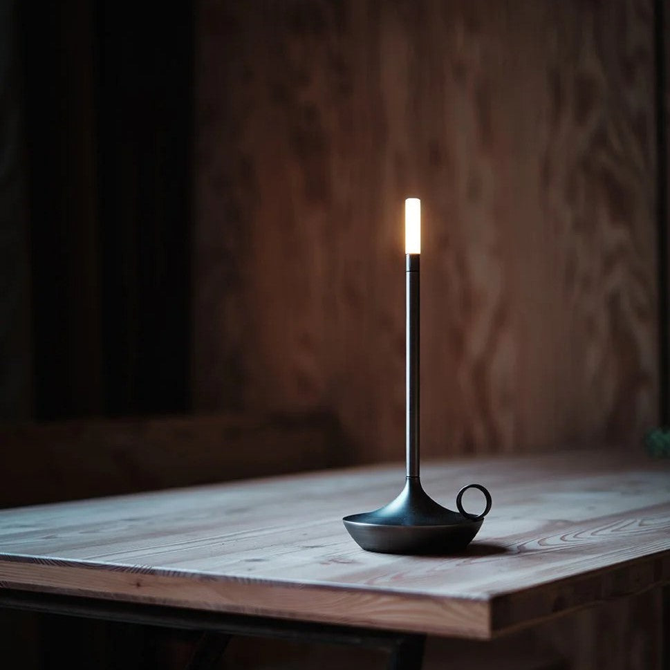 Minimalista LED gyertyalámpa | Újratölthető lánghatású világítás