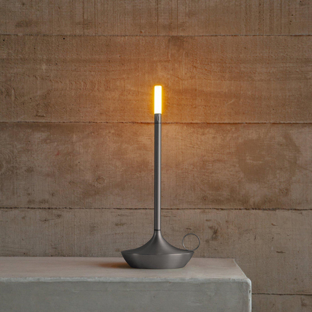 Minimalista LED gyertyalámpa | Újratölthető lánghatású világítás