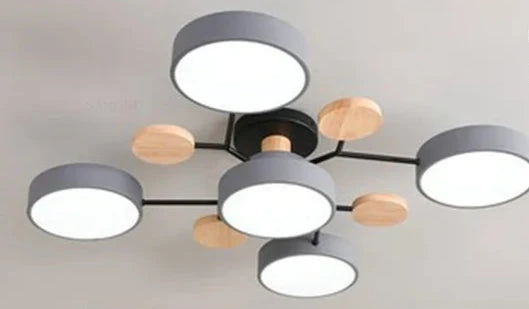 Lumenova samtids taklampe med slank LED-profil