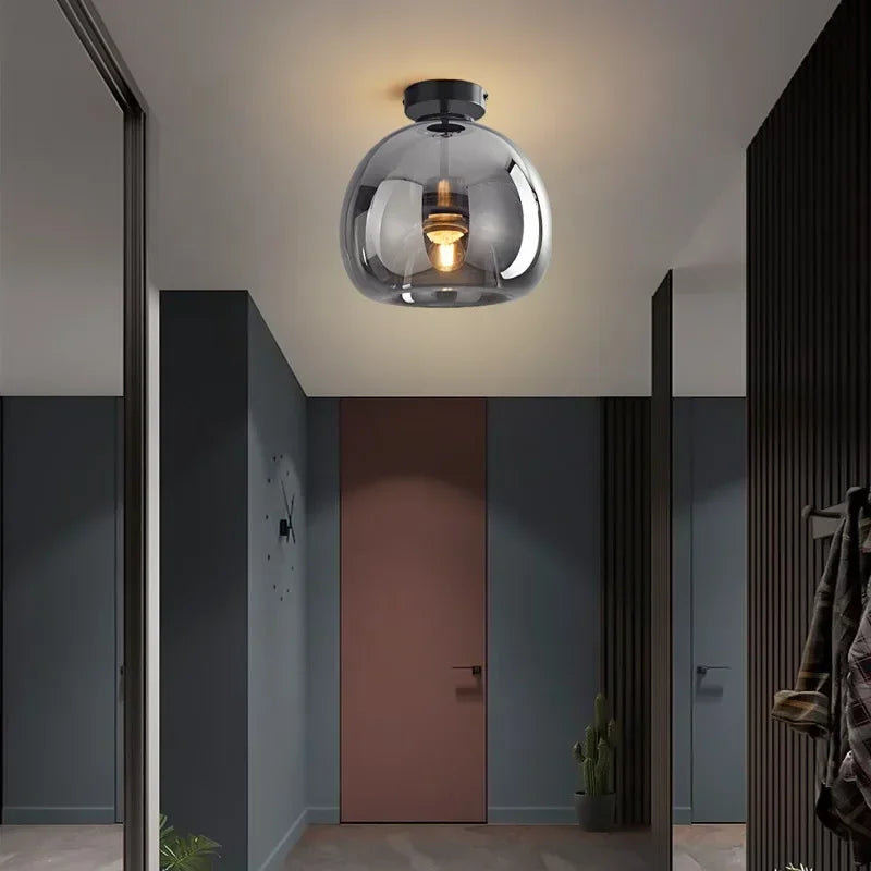 Transparence - Sleek Glass Ceiling Lamp