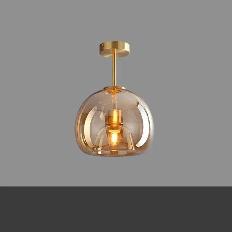 Transparence - Sleek Glass Ceiling Lamp