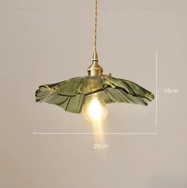 LunaBloom Modern Floral Pendant Light For Living Room