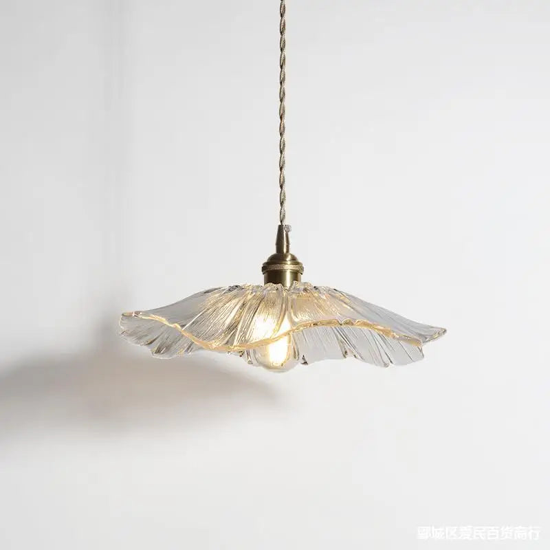 LunaBloom Modern Floral Pendant Light For Living Room