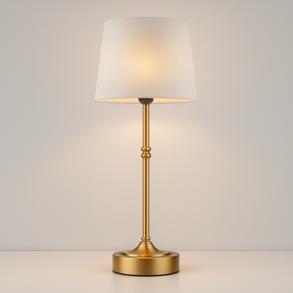 ModernGlow LED bordlampe med trådløs USB C-opladning