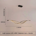 LumiArc Candeeiro Suspenso LED Curvo | Orntli