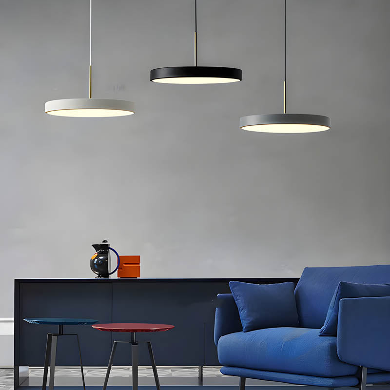 Kirrea Aluminum Pendant Light With Adjustable Acrylic Shade