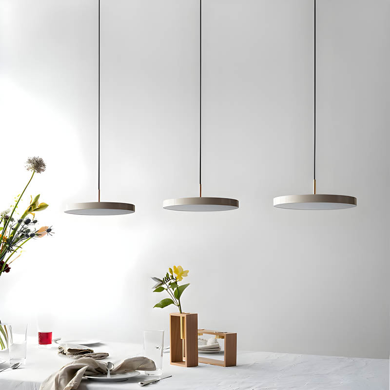 Kirrea Aluminum Pendant Light With Adjustable Acrylic Shade