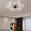 Nowoczesna lampa sufitowa Fireworks | Eleganckie oświetlenie LED jako element dekoracyjny