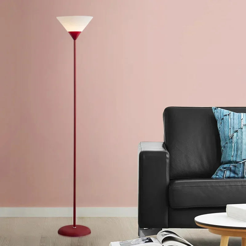 Lampadaire LED contemporain avec luminosité réglable