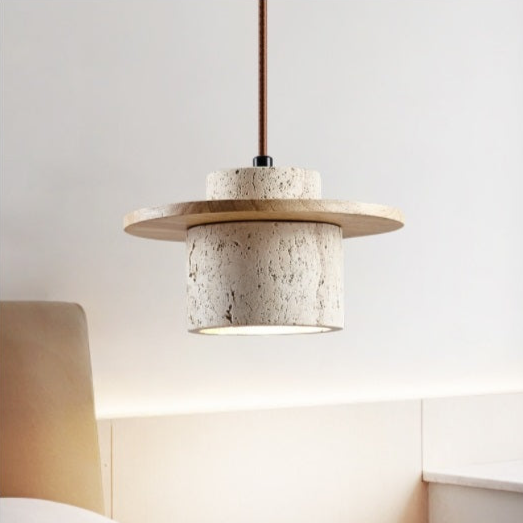 Arden Travertine Pendant Light | Orntli