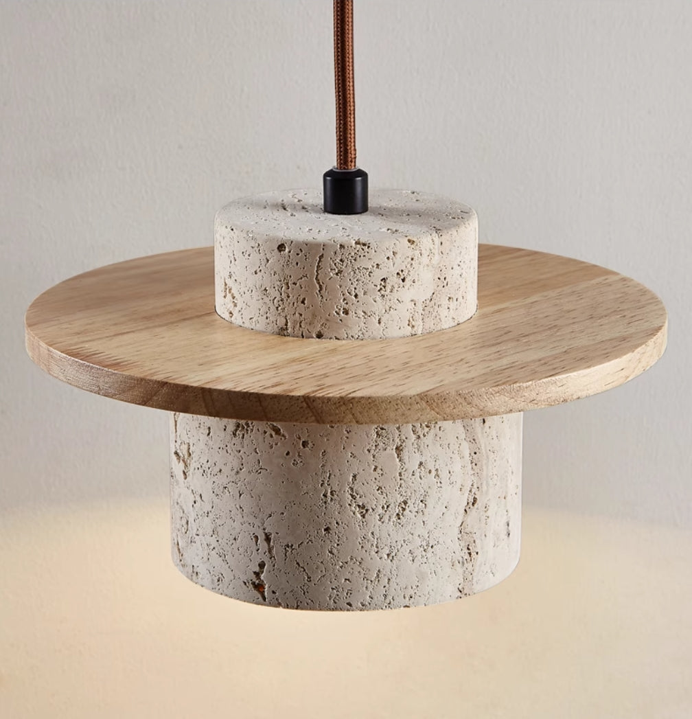Arden Travertine Pendant Light | Orntli