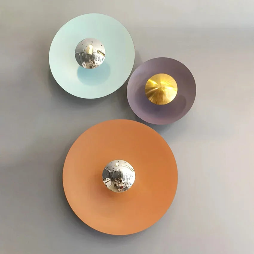 AuroraSphere Round LED Lamp With Ambient Color Waves