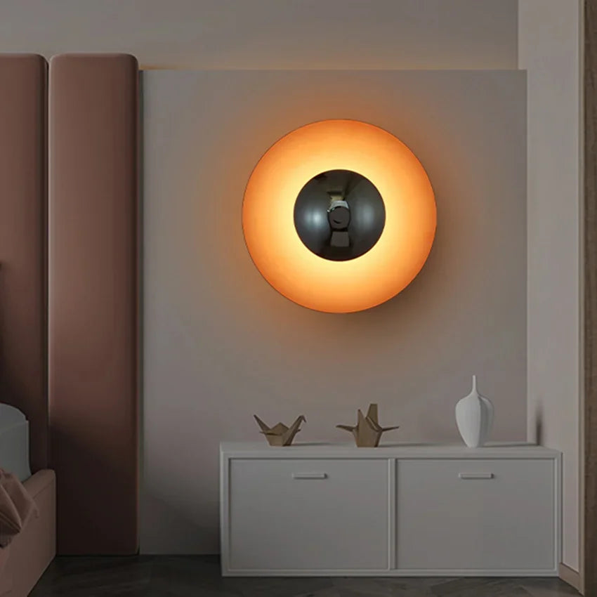 AuroraSphere Round LED Lamp With Ambient Color Waves