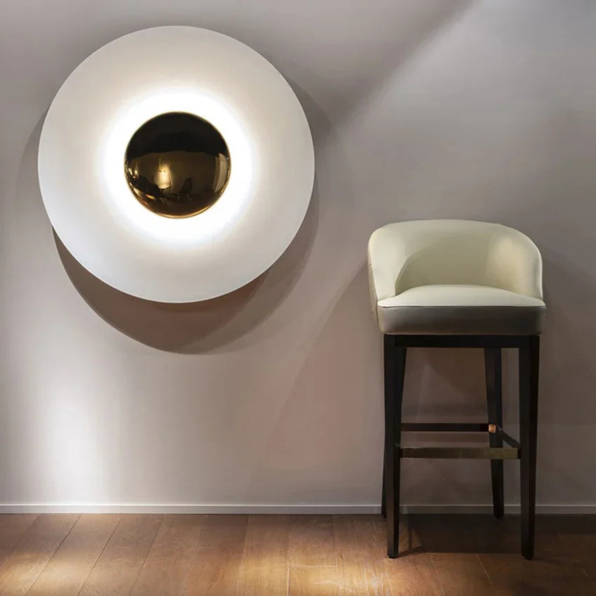 AuroraSphere Round LED Lamp With Ambient Color Waves