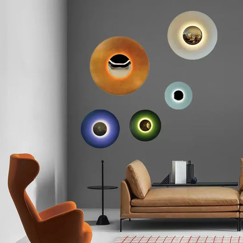 AuroraSphere Round LED Lamp With Ambient Color Waves