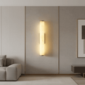LUMAREX Wandleuchte im Marmor-Stil mit warmem LED-Lichtschein