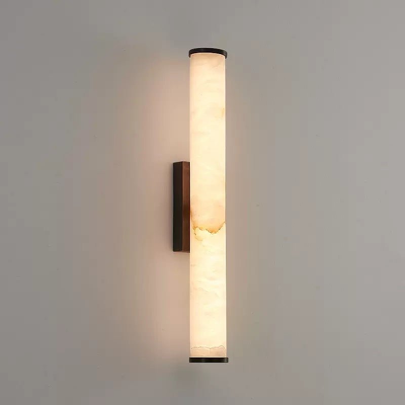 LUMAREX Wandleuchte im Marmor-Stil mit warmem LED-Lichtschein