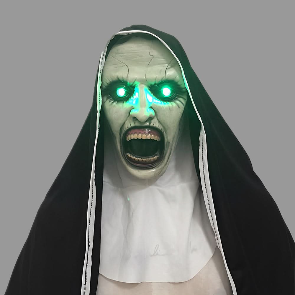 NovaMask håndvaskbar lateksmaske for Halloween-karaktertransformasjon
