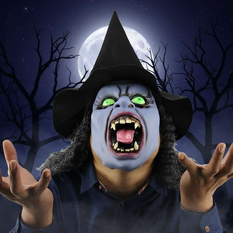 NovaMask håndvaskbar lateksmaske for Halloween-karaktertransformasjon