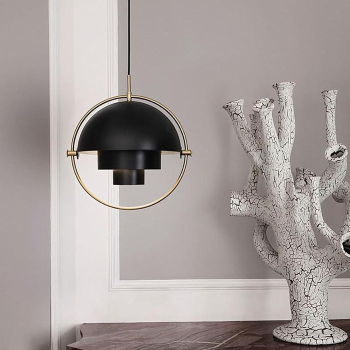 Velyra Nordic Pendant Lamp with Stacked Shades by Orntli