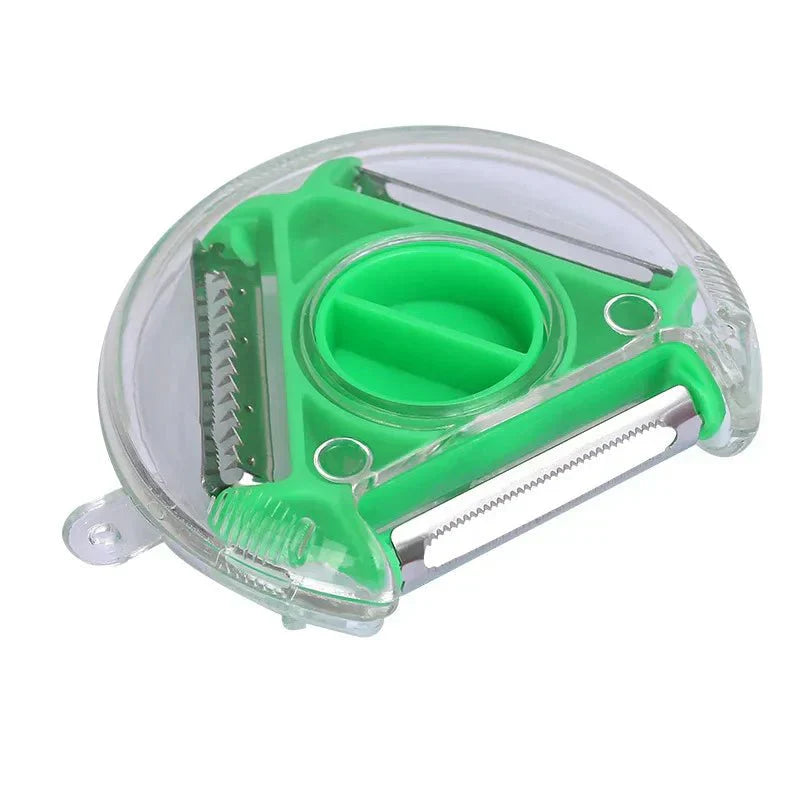 Peelpro קולפן מטבח 3 ב-1 עם להבים מפלדת אל חלד ומסיר עיניים