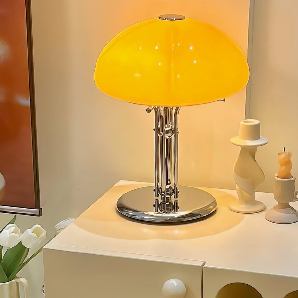 Pilz-Tischlampe im Bauhaus-Stil | Orntli