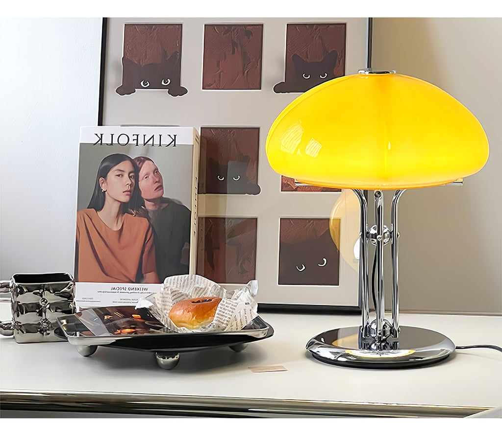 Pilz-Tischlampe im Bauhaus-Stil | Orntli