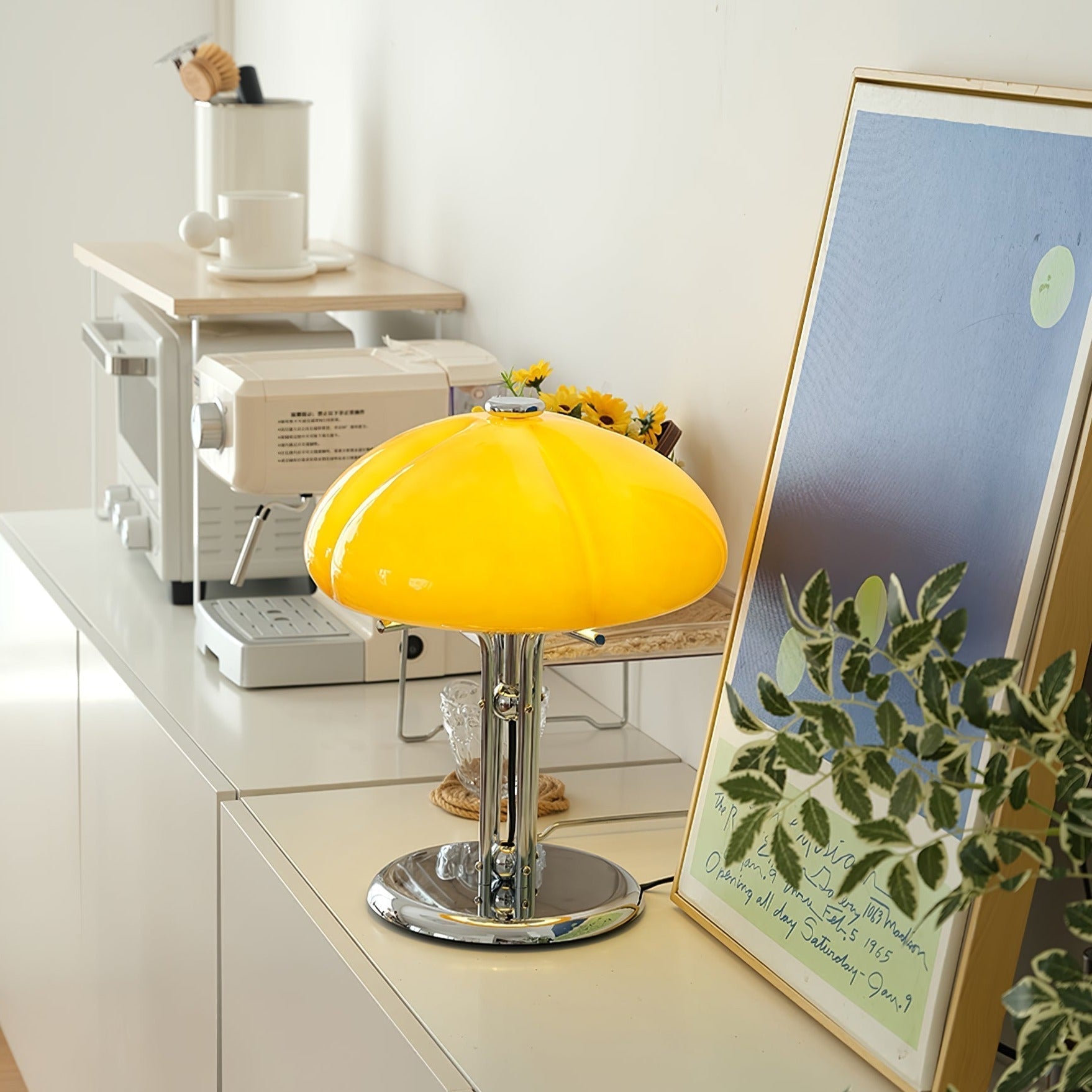 Pilz-Tischlampe im Bauhaus-Stil | Orntli