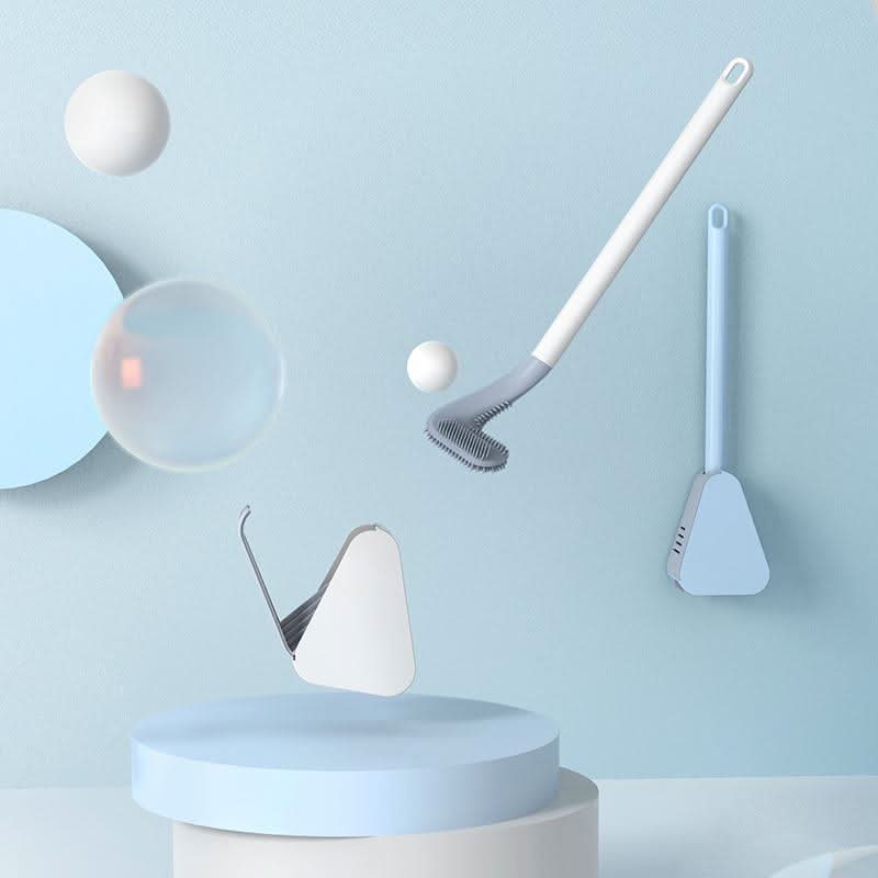 TriSmart Triangle Bathroom Brush For Hygienic, Precise Corner Cleaning In Busy Homes