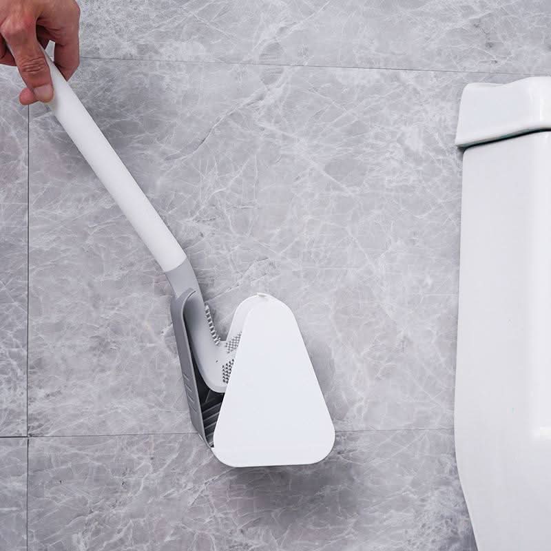 TriSmart Triangle Bathroom Brush For Hygienic, Precise Corner Cleaning In Busy Homes