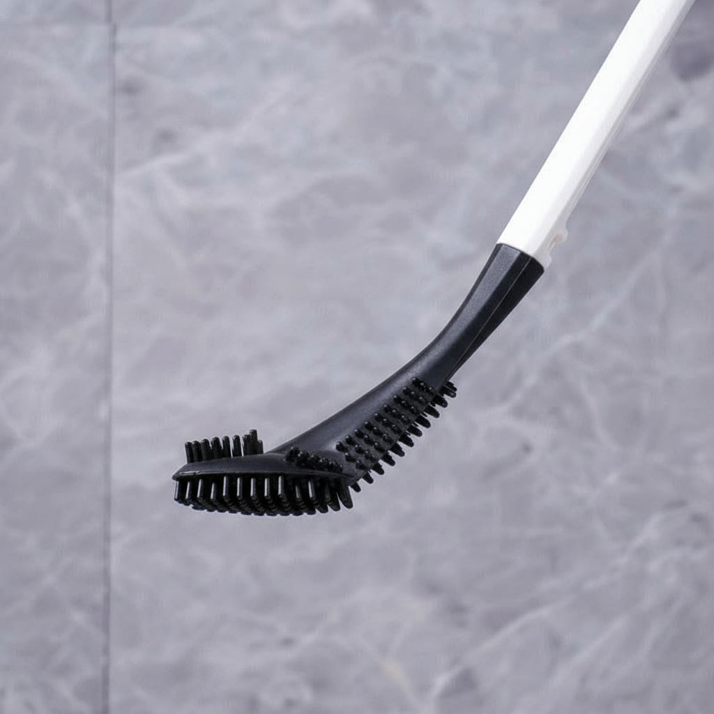 TriSmart Triangle Bathroom Brush For Hygienic, Precise Corner Cleaning In Busy Homes