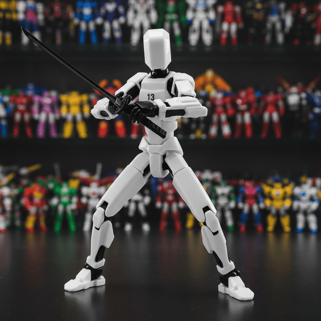 CalmFlex Multi Jointed Action Figure For Relaxation And Focus For Kids And Adults