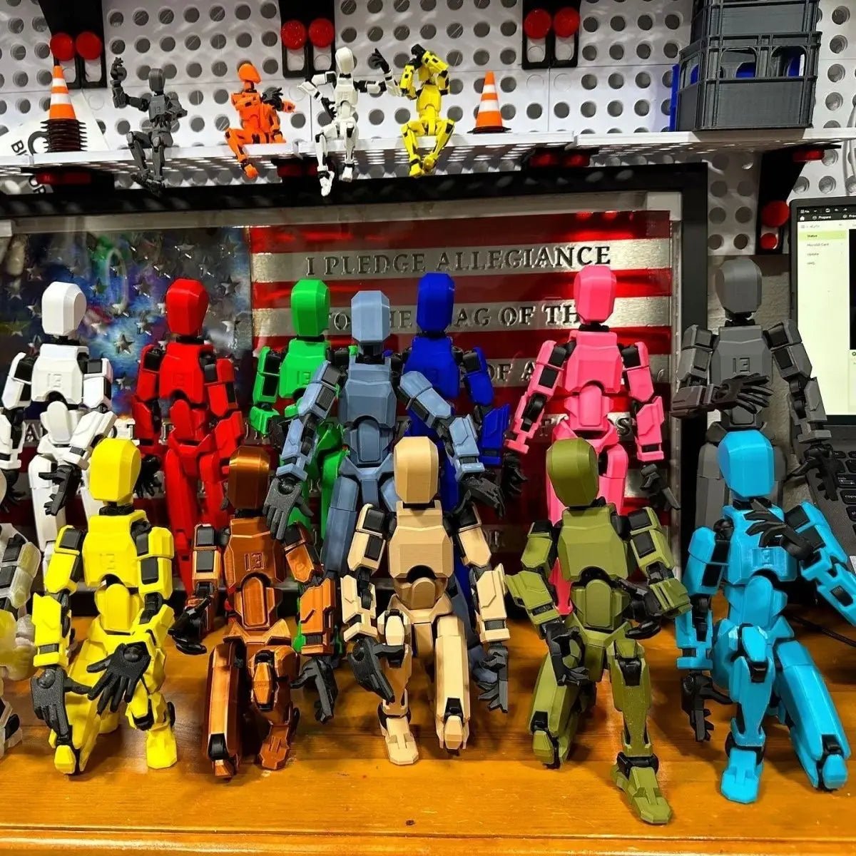 CalmFlex Multi Jointed Action Figure For Relaxation And Focus For Kids And Adults