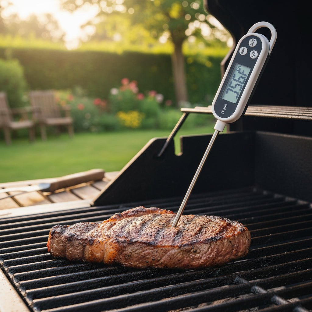 QuikTemp Digital Kitchen Thermometer Instant Read For Precise Cooking Home Cooks
