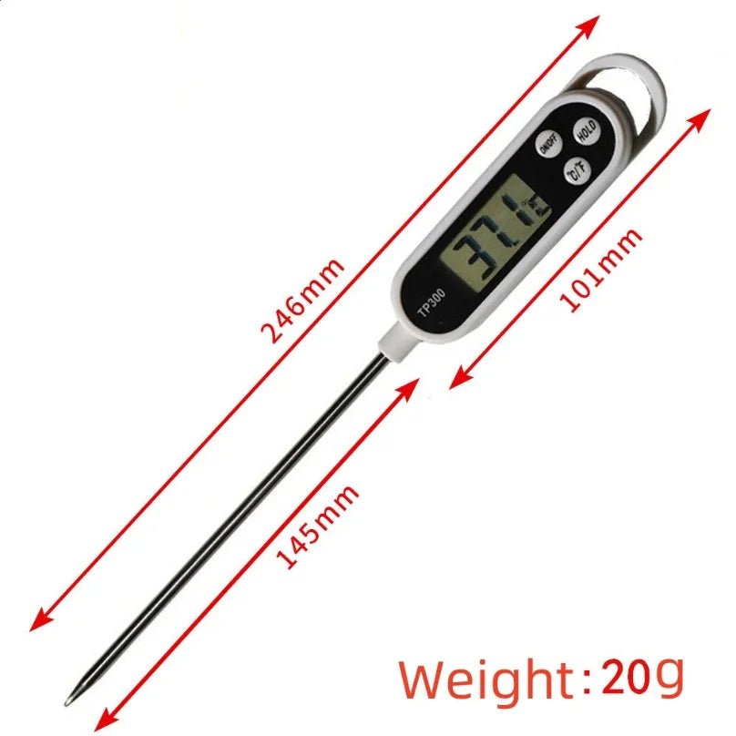 QuikTemp Digital Kitchen Thermometer Instant Read For Precise Cooking Home Cooks