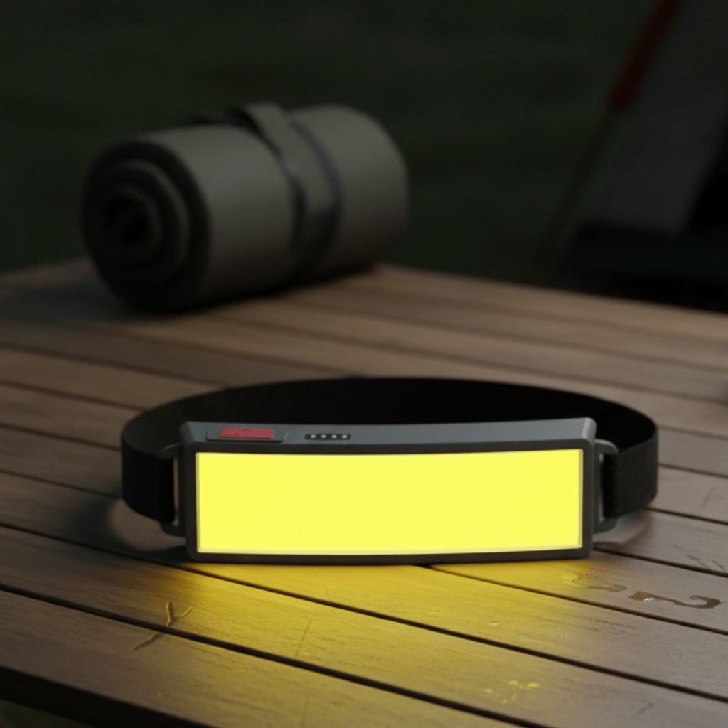 SummitBeam 3-Mode COB LED Outdoor Headlamp With 40-LED Flood Panel