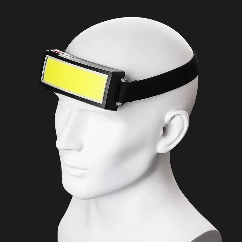 SummitBeam 3-Mode COB LED Outdoor Headlamp With 40-LED Flood Panel