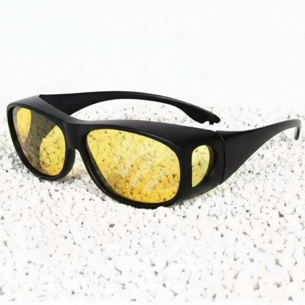 Óculos de Condução Noturna LumaView com Lentes HD e Proteção Contra Encandeamento
