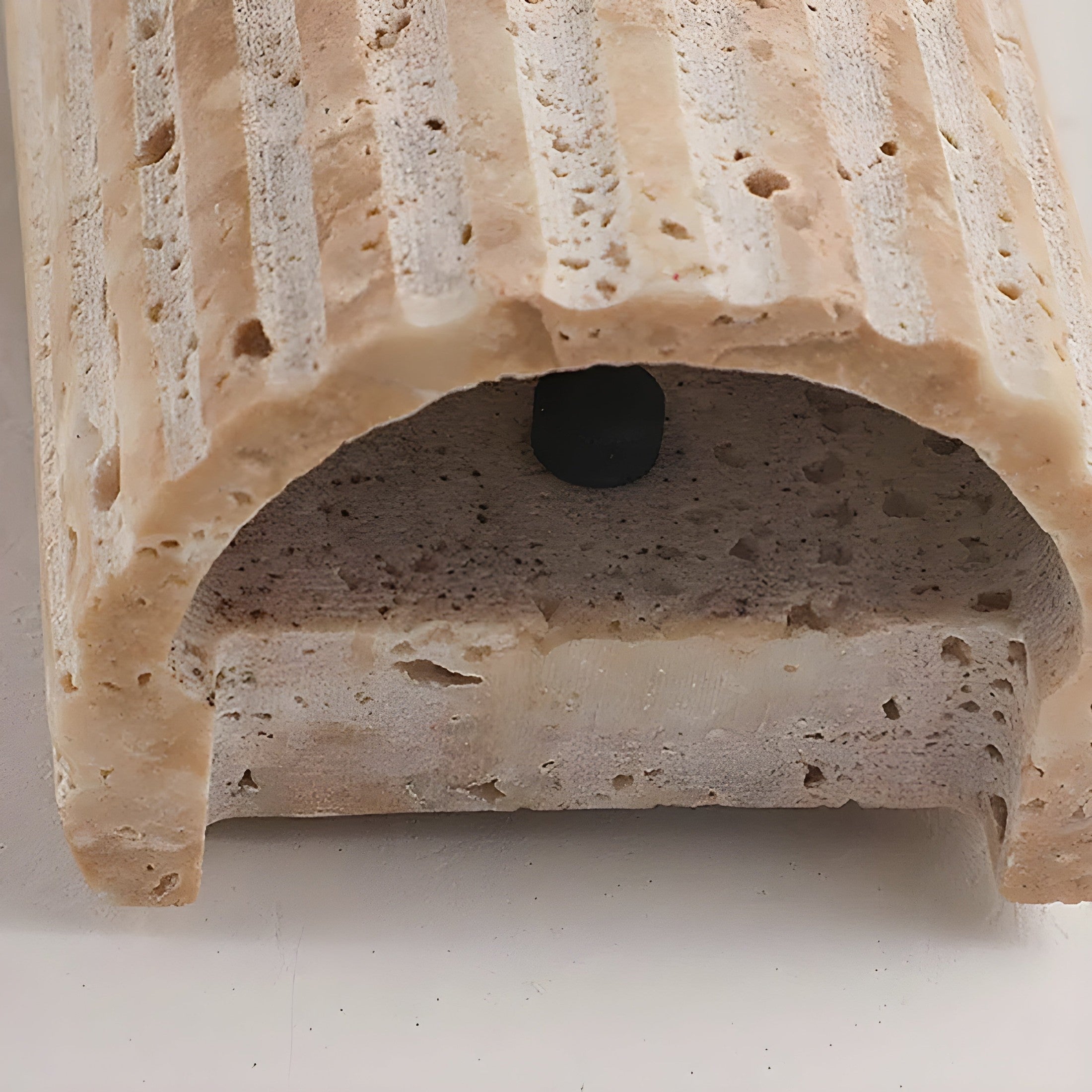 Aurora Stone Wall Lamp with Warm Indoor Glow for Cozy Homes