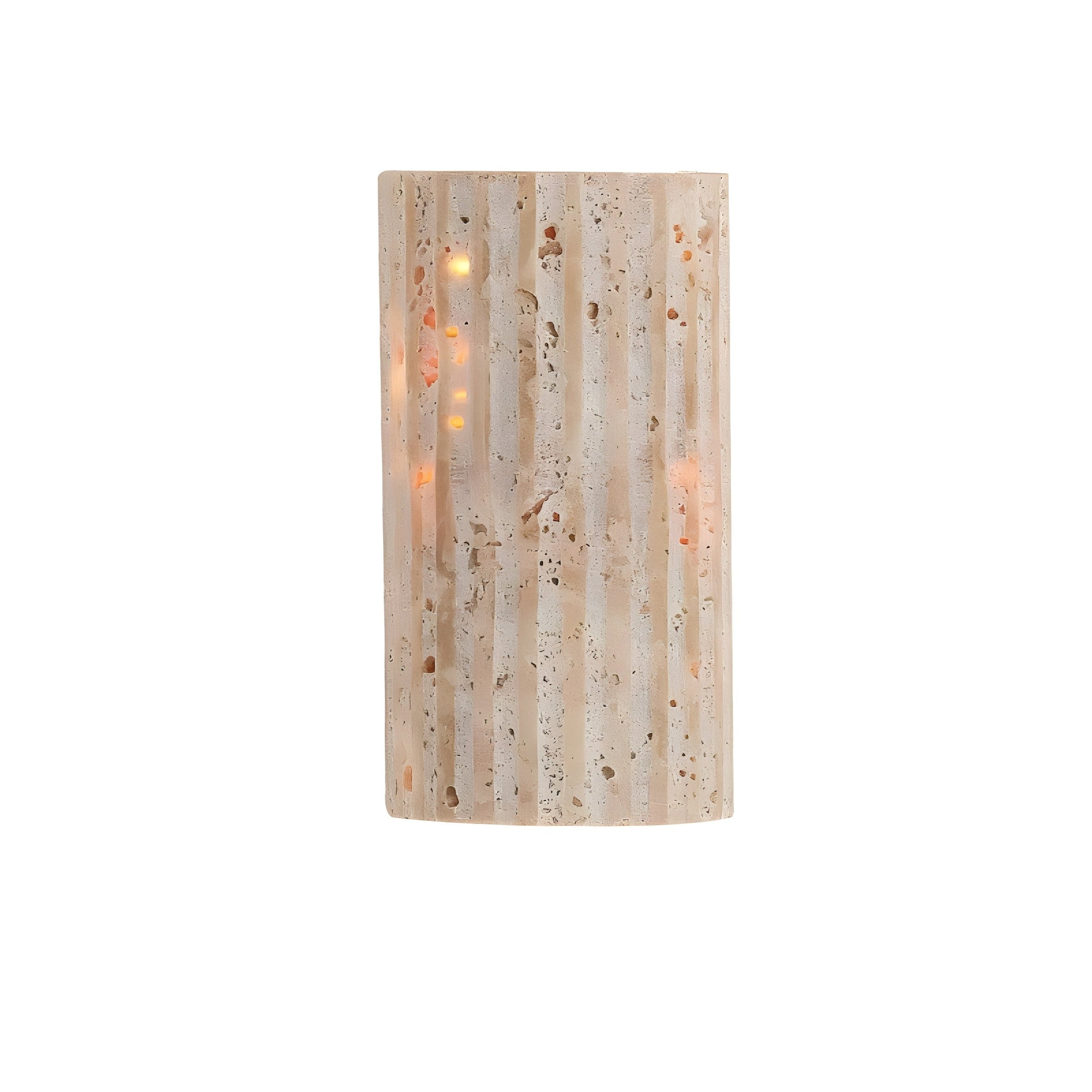 Aurora Stone Wall Lamp with Warm Indoor Glow for Cozy Homes