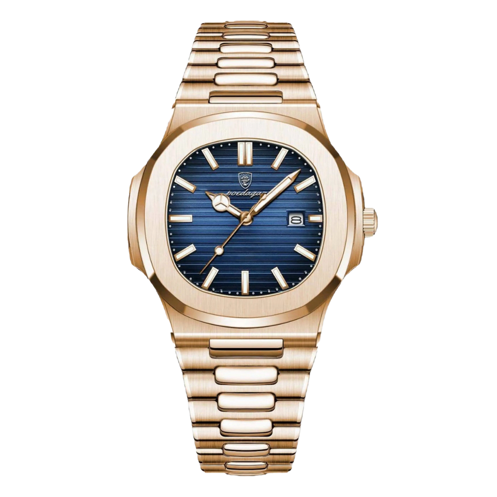 Nautilus Rose Gold Watch With 40mm Case Size For Everyday Wear