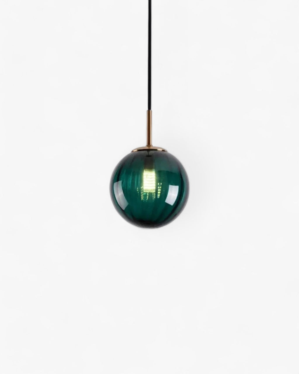 Luminara Bernsteinfarbenes Glas-Deckenpendel | Orntli