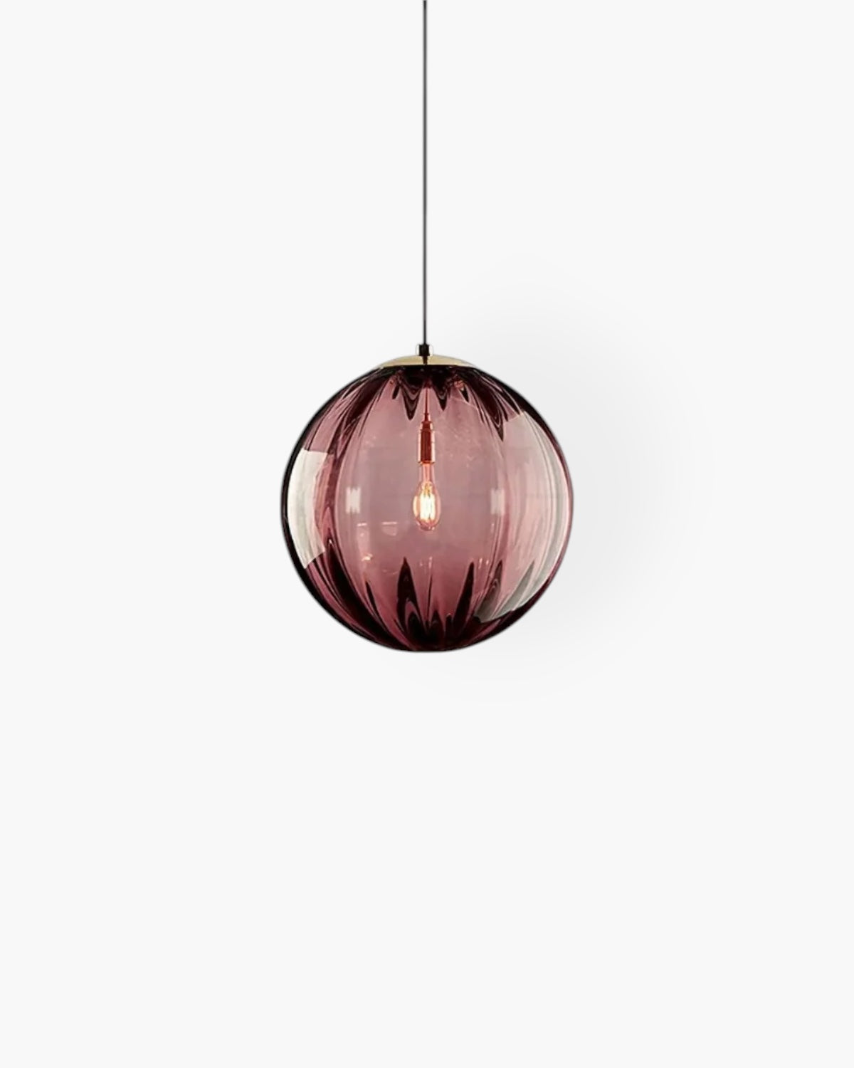 Luminara Bernsteinfarbenes Glas-Deckenpendel | Orntli