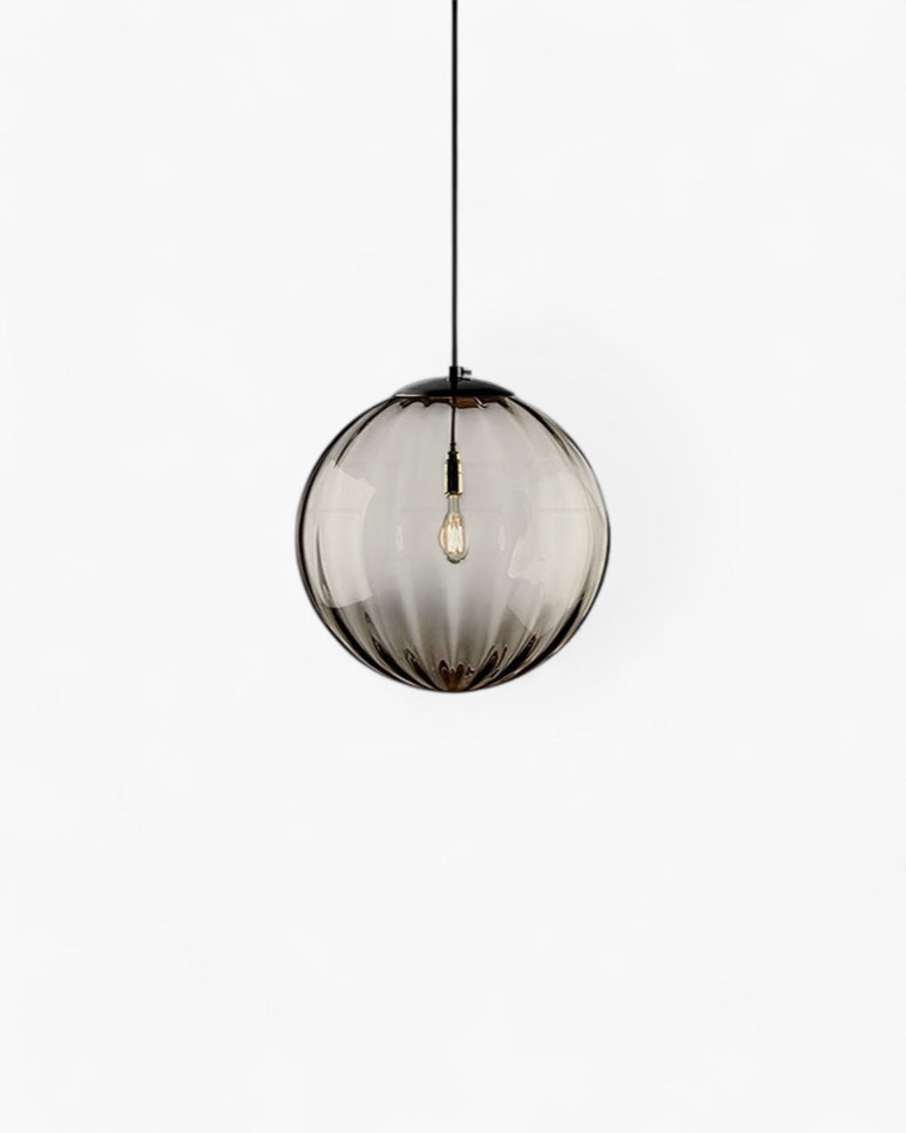 Luminara Bernsteinfarbenes Glas-Deckenpendel | Orntli