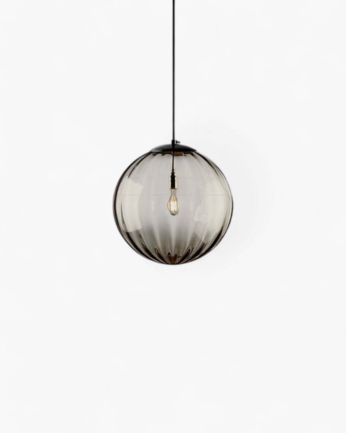 Luminara Bernsteinfarbenes Glas-Deckenpendel | Orntli